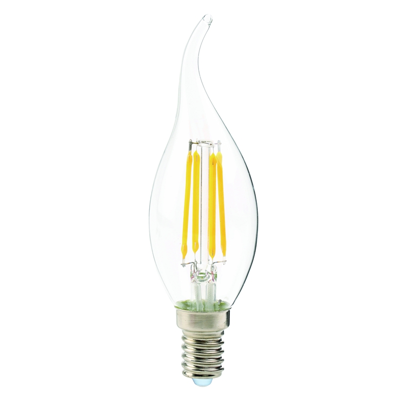 Bombilla de filamento LED tipo vela C35