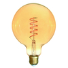 Bombilla LED de filamento en espiral