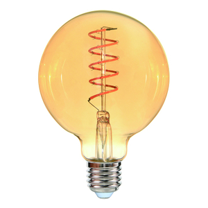 Bombilla LED de filamento en espiral