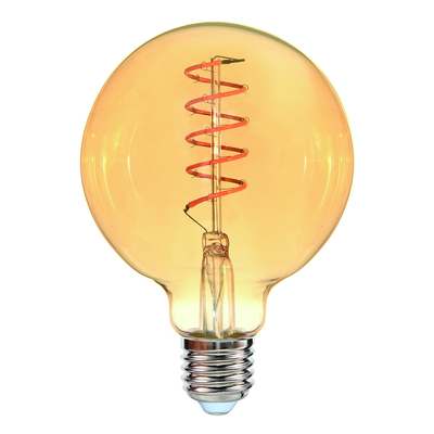 Bombilla LED de filamento en espiral